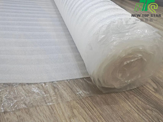 20KG/M3 SGS Laminate Flooring Underlayment 2mm EPE Moisture Proof Underlayment Rohs