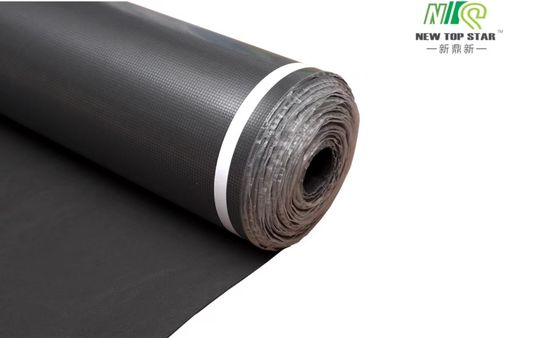 PE film 3mm Acoustic Underlay Black / 200sqft Per Roll Sound Proofing Underlay